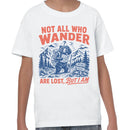 Youth's T-shirt - Not All Who Wander Are Lost
