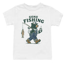 Gone Fishing Bear Youth T-shirt