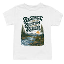 Youth's T-shirt - Respect the Rhythm of the River