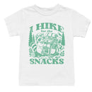 I Hike for the Snacks Raccoon Youth T-shirt