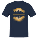 Mountain Sunset Canoe Lake Reflection T-shirt