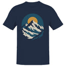 Retro Mountain Sunrise Men's T-shirt