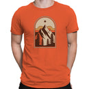 Retro Mountain Landscape Men's T-shirt