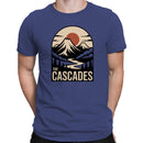Cascades Mountain Sunset Adventure Men's T-shirt