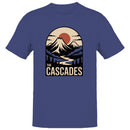 Cascades Mountain Sunset Adventure Men's T-shirt