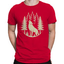 Howling Wolf Forest Men's T-shirt