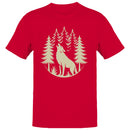 Howling Wolf Forest Men's T-shirt