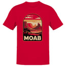 Moab Desert Retro Sunset Men's T-shirt