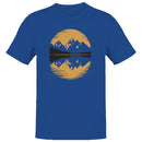 Mountain Lake Sunset Scene Men's T-shirt
