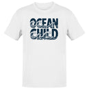 Ocean Child Wave Typography Men's T-shirt