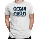 Ocean Child Wave Typography Men's T-shirt