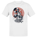 Samurai Vinyl Record with Sakura Men's T-shirt