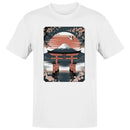 Japanese Torii Gate Cherry Blossoms Men's T-shirt
