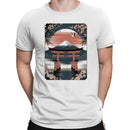Japanese Torii Gate Cherry Blossoms Men's T-shirt
