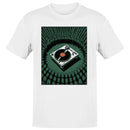 Turntable Surrounded by Cannabis Plants Men's T-shirt