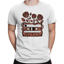 Vintage Cassette Tape Roses Men's T-shirt
