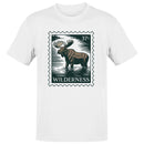 Wilderness Moose Vintage Stamp Men's T-shirt