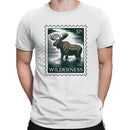 Wilderness Moose Vintage Stamp Men's T-shirt