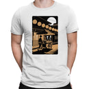 Japanese Street Food Cart Lanterns Men's T-shirt