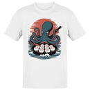 Octopus Chef Takoyaki Illustration Men's T-shirt
