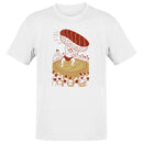 Men's T-shirt Sumo Wrestler Lifting Giant Sushi