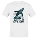 Stay Wild Whale Ocean Wave Men's T-shirt