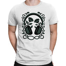 Floral Headphones Men's T-shirt