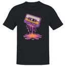 Melting Cassette Tape Retro 80s Men's T-shirt