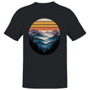 Vintage Sunset Mountain Landscape Men's T-shirt
