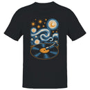 Starry Night Vinyl Record Men's T-shirt