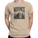 Wilderness Mountain Adventure Badge Men's T-shirt
