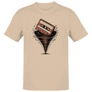 Retro Cassette Tape Tornado Spiral Men's T-shirt