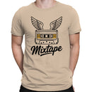Mixtape Cassette Wings Retro Music Men's T-shirt