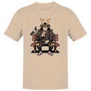 Samurai with Pigeon Men's T-shirt