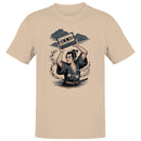 Samurai Holding Cassette Tape Men's T-shirt