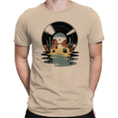 Desert Landscape Vinyl Record Reflection Men's T-shirt