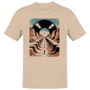 Vinyl Record Desert Pathway Men's T-shirt
