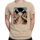 Vinyl Record Desert Pathway Men's T-shirt