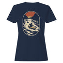 Kayaker Silhouette Sunset Women's T-shirt