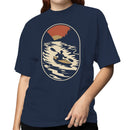Kayaker Silhouette Sunset Women's T-shirt