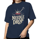 Needle Drop Vinyl Record Player Women's T-shirt