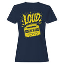 LOUD Cassette Tape Retro Music Women's T-shirt