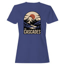 Cascades Mountain Sunset Women's T-shirt
