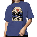 Cascades Mountain Sunset Women's T-shirt