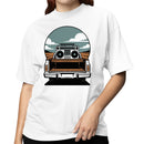 Vintage Boombox Road Trip Women's T-shirt