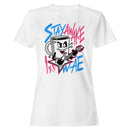 Stay Awake Coffee Rock Guitar Women's T-shirt