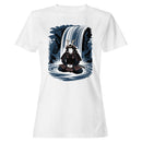 Samurai Meditation Waterfall Women's T-shirt