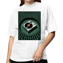 Turntable Surrounded by Cannabis Plants Women's T-shirt
