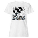 Vinyl Record Wave Music Notes Women's T-shirt