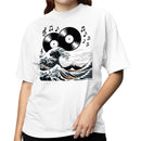 Vinyl Record Wave Music Notes Women's T-shirt